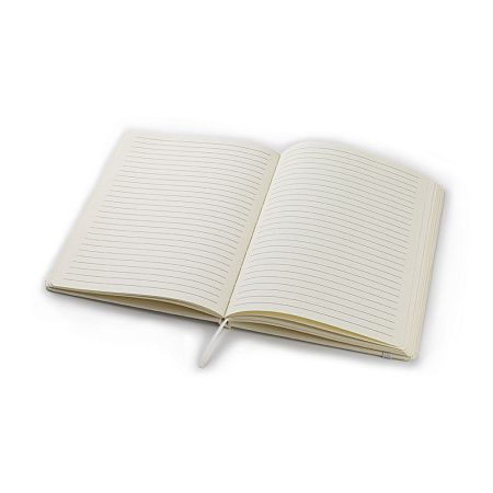 Блокнот из растительного сырья Tutti Frutti в твёрдом переплёте, кофейный