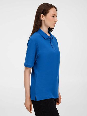 Рубашка поло унисекс Upswing, ярко-синяя, размер 3XL