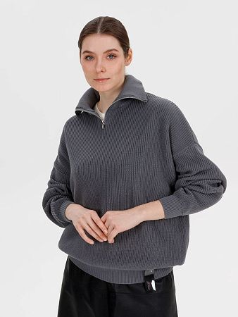 Джемпер Siluetti Birne, серый, размер S/M