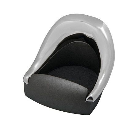 Подставка для  скрепок "КРЕСЛО"; 7,2х6,5х5,1 см; металл; лазерная гравировка