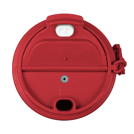 Термокружка Zencup вакуумная, стальная, 380 мл, красная