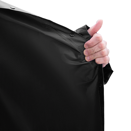 Дождевик Belfast Bi-color, материал PVC, размер M-L, черно-черный