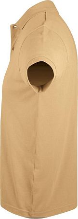 Рубашка-поло Prime Men бежевая, размер 5XL