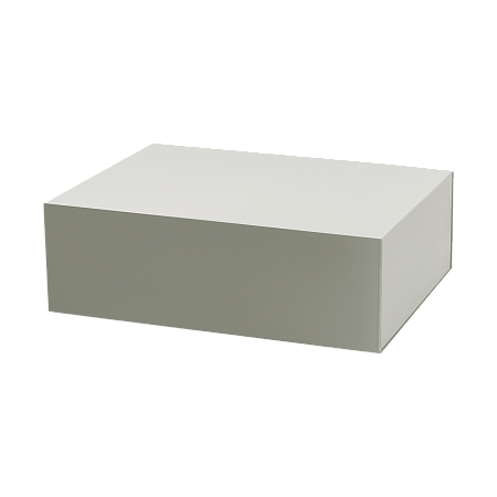 Подарочная коробка-трансформер средняя, серая