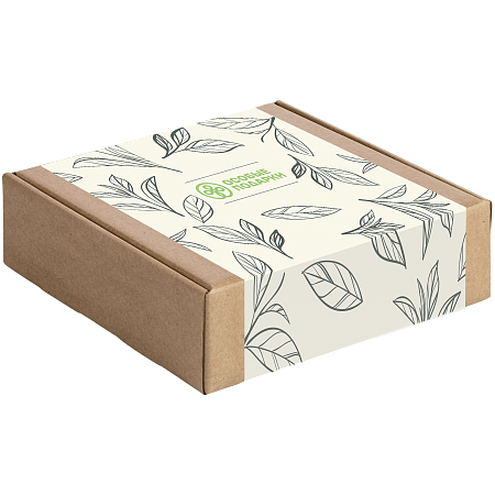 Подарочный набор «Вкус жизни»: домино, вязаный чай, имбирное печенье