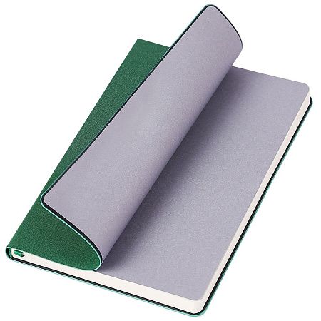 Ежедневник A5 недатированный Stefano в мягком переплёте, темно-зеленый