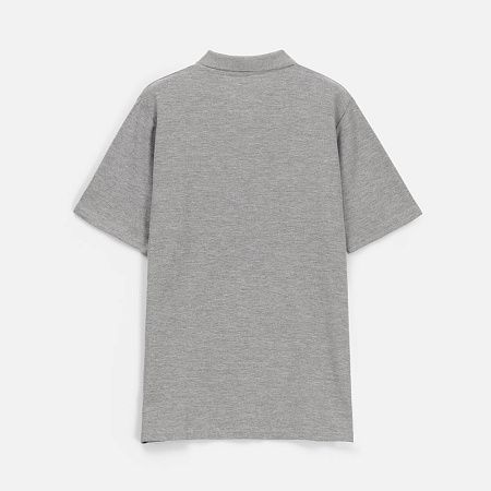 Рубашка поло унисекс Tervise, серый меланж, размер S