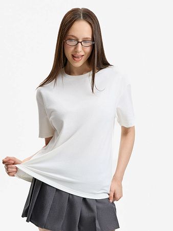 Футболка унисекс Durington, белая, размер XS/S