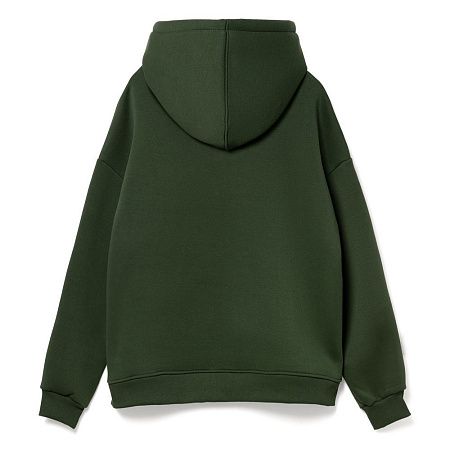 Худи Kulonga Oversize, темно-зеленое, размер XL/2XL