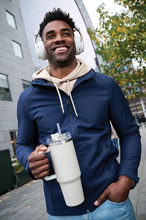 Термокружка Peakflow из переработанной стали RCS, 1.2 л