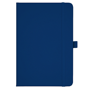 Блокнот Forest  Alfa Polo Soft А5, недатированный, в твердой обложке, с резинкой и петлей для ручки, темно-синий