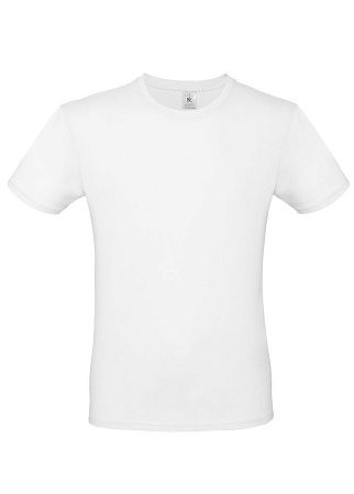 Футболка мужская E150, белая, размер 3XL