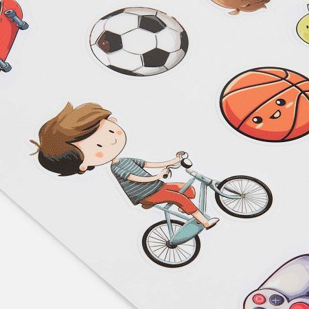 Стикерпак UV-DTF Thematik, для мальчиков