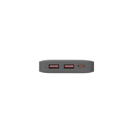 Внешний аккумулятор с подсветкой Анкор Плюс PD (Ancor PD Plus) 10000 mAh, серый
