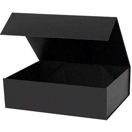 Подарочная коробка-трансформер большая, черная