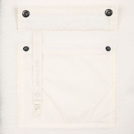 Куртка унисекс Oblako, молочно-белая, размер XL/2XL