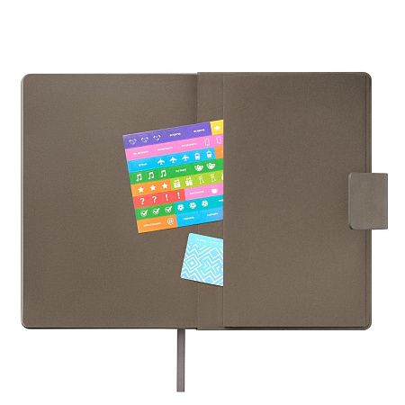 Ежедневник Риц (Ritz) недатированный, бежевый, твердая обложка