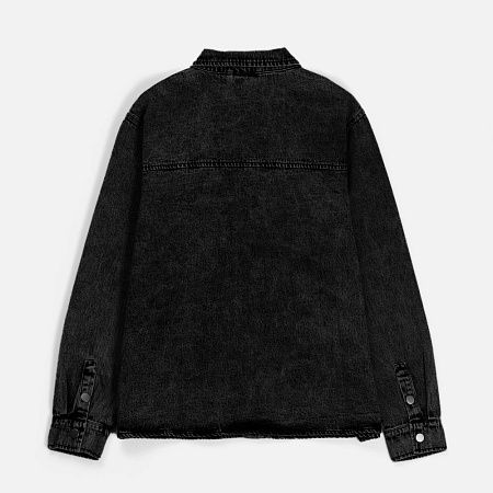 Куртка джинсовая O3, черная, размер M/L