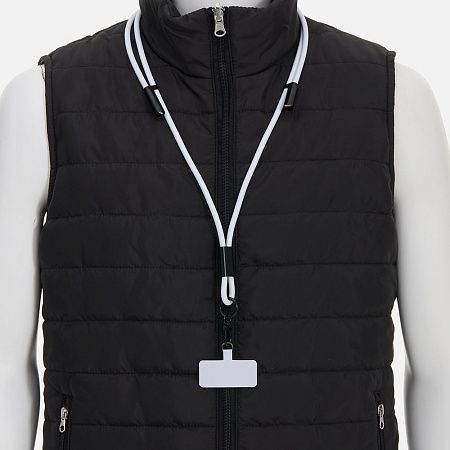 Кабель-ланьярд energyFlex Power Delivery 60 Вт, белый