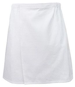 Килт для бани вафельный «Tranquil», мужской, цвет: белый