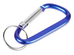 Брелок-карабин из переработанного алюминия «Alumina»