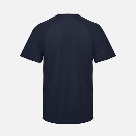 Футболка спортивная унисекс Vortex, темно-синяя, размер XL