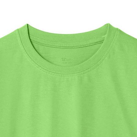 Футболка детская T-Bolka Kids, зеленое яблоко, размер 6 лет (106-116 см)