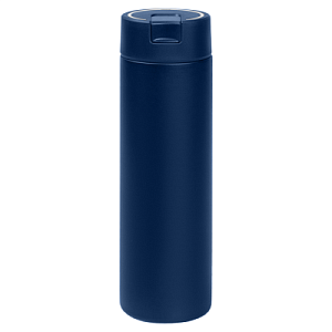 Термос стальной Positano, 460 мл, темно-синий, матовый