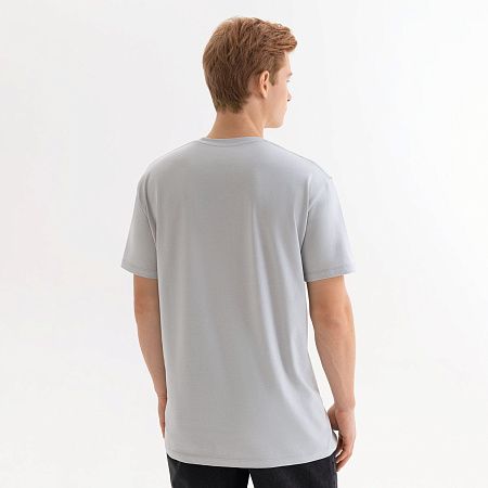 Футболка унисекс Крис (Kris), 150 гр., светло-серая, размер XS