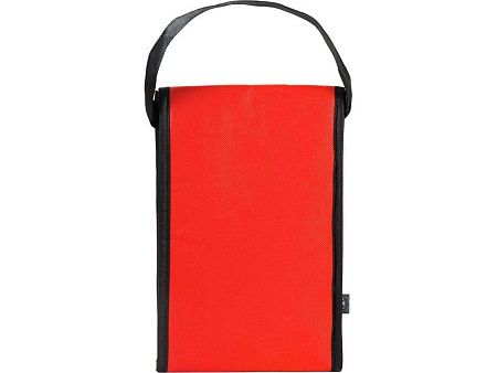 Сумка-холодильник Reviver на липучке из нетканого переработанного материала RPET