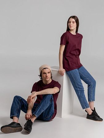 Футболка Imperial 190, бордовая, размер M