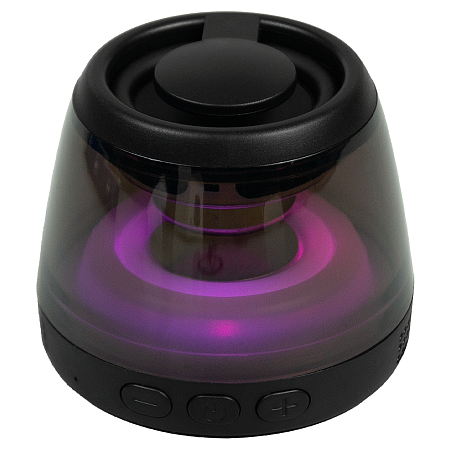 Колонка беспроводная MyTone Light  Magnet Sound, со светомузыкой, черная