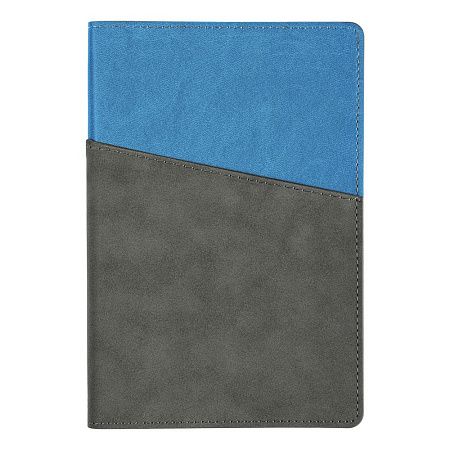 Ежедневник Flexy Smart Porta Nuba Latte A5, серый/голубой, недатированный, в гибкой обложке