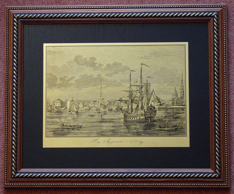 Гравюра "Адмиралтейство 1"