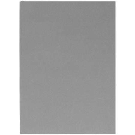 Ежедневник Flat, недатированный, серый