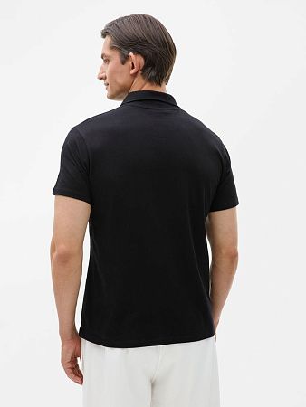 Рубашка поло мужская Prescott Men 170, черная, размер S