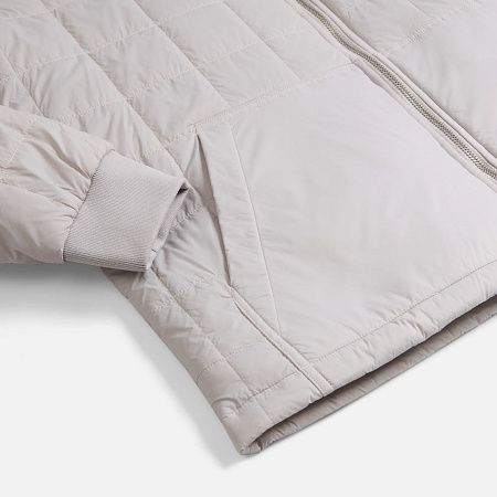 Куртка унисекс Warmbridge, светло-серая, размер S