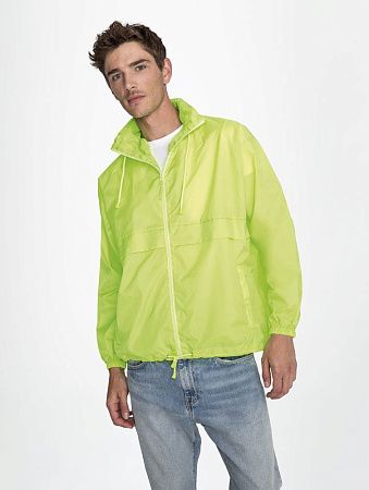 Ветровка из нейлона Surf 210, белая, размер XS