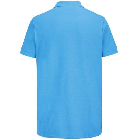 Рубашка поло унисекс Pacific, ярко-бирюзовая, размер L