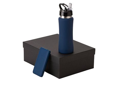 Подарочный набор «COLOR IT» с бутылкой для воды и повербанком 