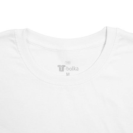 Футболка унисекс T-bolka 140, белая, размер 4XL