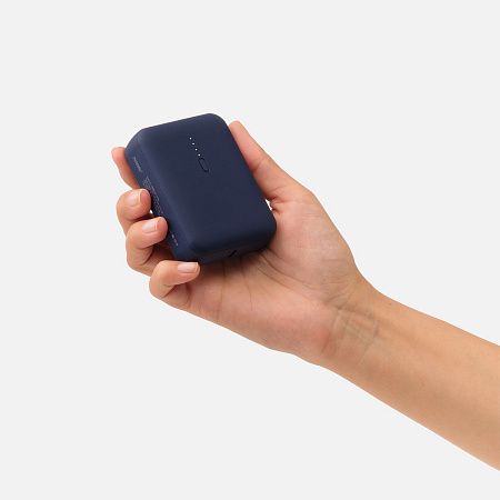 Внешний аккумулятор с функцией быстрой зарядки Формула (Formula) 10000 mAh, синий