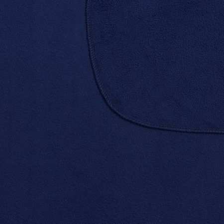 Флисовый плед Warm&Peace, синий