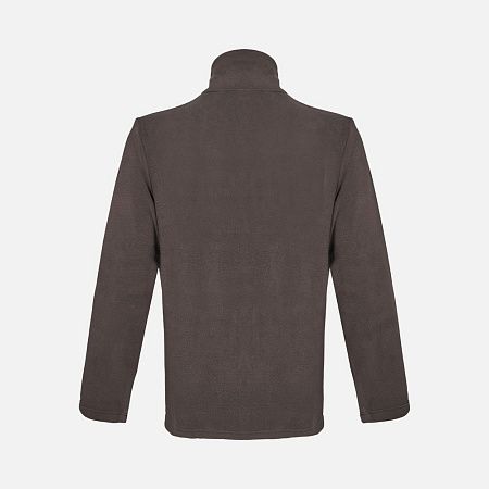 Куртка флисовая унисекс Nitro, коричневая, размер S