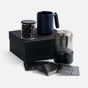 Набор «Микроклимат», черный с синим