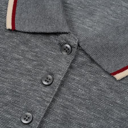 Рубашка поло женская Paname Women, черный меланж, размер S