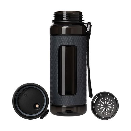 Бутылка для воды Vector, черная