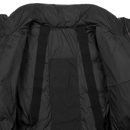 Пуховик унисекс Kapsula, черный, размер XS/S