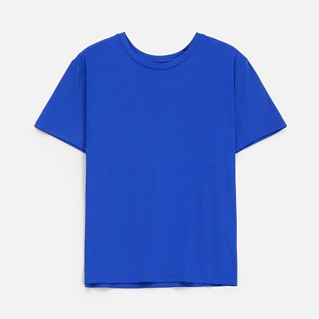 Футболка унисекс Senti, ярко-синяя, размер M