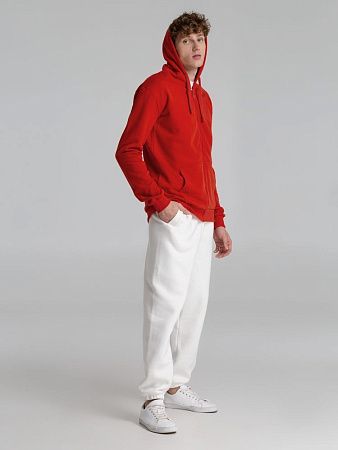 Толстовка на молнии с капюшоном Siverga Heavy 2.0, красная, размер XXL